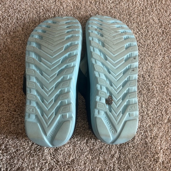 Vionic Restore All Gender Recovery Sandal Women’s Size 10 Men’s Size 8 Navy Blue - Picture 6 of 7